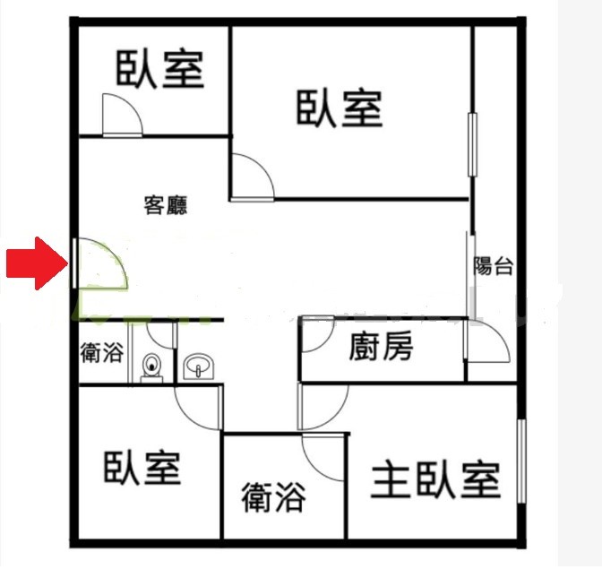 格局圖