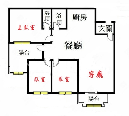 格局圖